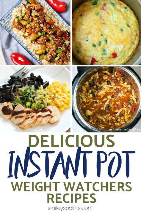 Instant Pot Weight Watchers Recipes, Saucy Chicken, Weight Watchers Recipes, Weight Watcher Dinners, Healthy Instant Pot Recipes, Detox Drinks Recipes, Instant Pot Dinner Recipes, Easy Instant Pot Recipes, Minced Meat