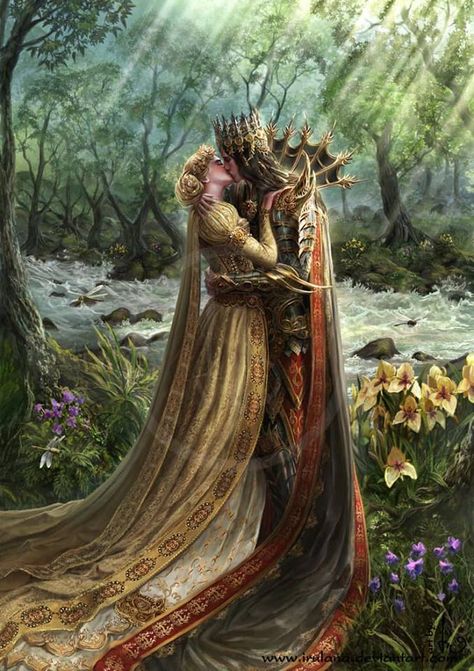 Iron Crown, Fantasy Love, Fantasy Couples, Freelance Work, Fairytale Art, Trik Fotografi, Arte Fantasy, Romantic Art, 판타지 아트