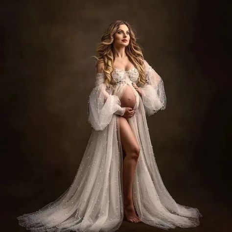 none Dresses For Photoshoot, Maternity Shoot Dresses, Maternity Photography Dress, Maternity Shoot Outfit, Elegant Maternity Dresses, Baby Shower Gown, Maternity Dresses Photography, Maternity Photography Props, White Maternity Dresses