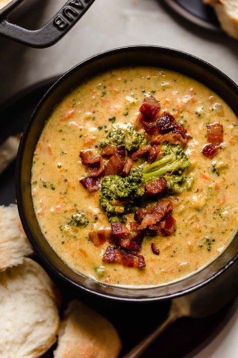 bacon beer cheese broccoli cheddar soup Special Occasion Recipes Dinner, Brocolli Potato Cheese Soup, Dinner Recipes With Cheese, Warm Dinners For Cold Nights, Cheese And Broccoli Soup, Pub Recipes, Cheese And Broccoli, Soup Broccoli, Cheese Broccoli