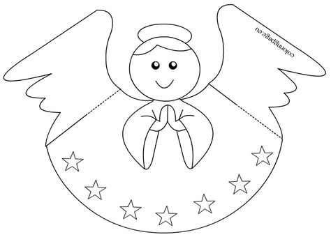 Related coloring pagesMerry Christmas coloring pageFree Printable Christmas TreeChristmas angel shapeSanta ClausSanta Claus coloring pageChristmas flowerDecorations for ChristmasChristmas tree template to printChristmas tree clip artMerry Christmas TextMerry Christmas... Angel Template, Cone Angel, Christmas Angel Crafts, Christmas Background Images, Free Angel, Paper Angel, Free Printable Crafts, Frugal Christmas, Easy Holidays Crafts