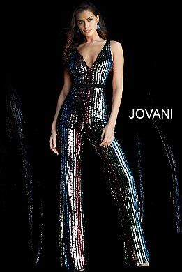 Sequin Playsuit, Prom Jumpsuit, Baju Kahwin, Jovani Prom, Prom Dresses Jovani, Jovani Dresses, Fitted Jumpsuit, Prom Outfits, Outfit Look