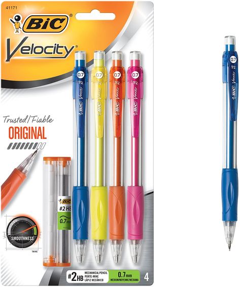 Save Mechanic Pencil, Pentel Mechanical Pencils, Bic Mechanical Pencils, Best Mechanical Pencil, Middle School Supplies, Studying Stationary, Wooden Pencils, Pens And Pencils, Mechanical Pencil