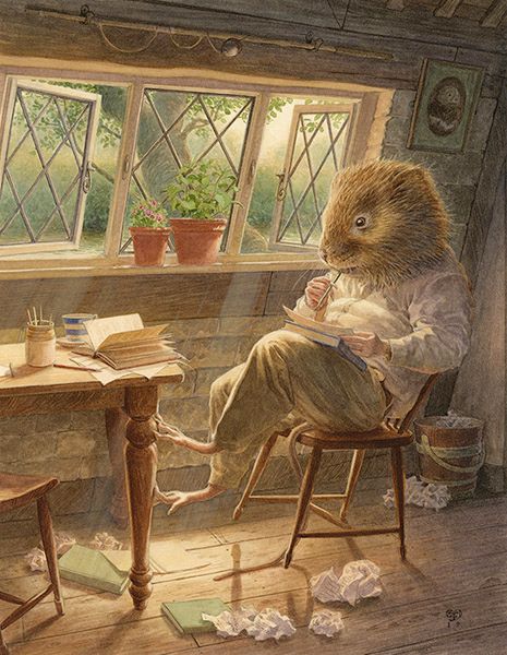 Chris Dunn Illustration/Fine Art Wind In The Willows, Storybook Art, Art Calendar, Rabbit Art, Fairytale Art, Writing Poetry, Arte Animal, Woodland Creatures, Photo Images