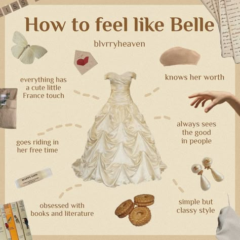 𝐚𝐭 𝐥𝐞𝐚𝐬𝐭 𝐰𝐞 𝐬𝐡𝐚𝐫𝐞 𝐭𝐡𝐞 𝐬𝐚𝐦𝐞 𝐬𝐤𝐲 on Instagram: “—how to feel like Belle 👑 ⠀⠀⠀⠀⠀⠀⠀⠀⠀⠀⠀⠀ ↳ this one is actually a remake of an old moodboard I made hehe💫 Hope you all have a wonderful…” Belle Core Aesthetic, Belle Aesthetic, Have A Wonderful Sunday, Whimsical Art Journal, Etiquette And Manners, Belle Beauty And The Beast, Pretty Pink Princess, Act Like A Lady, Princess Core