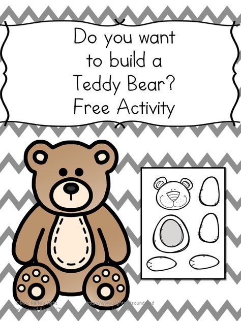 Teddy Bear Theme Preschool Activities, Picnic Kindergarten, Bear Crafts Preschool, Make A Teddy Bear, Teddy Bear Picnic Birthday Party, Bear Activities, Bears Preschool, Picnic Invitations, Teddy Bear Crafts