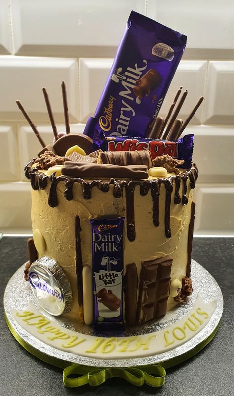 Cadbury Cake, Chocolate Drip Cake, Cadbury Chocolate, Simple Cake Designs, Simple Cake, Chocolate Drip, Drip Cake, Drip Cakes, Easy Cake