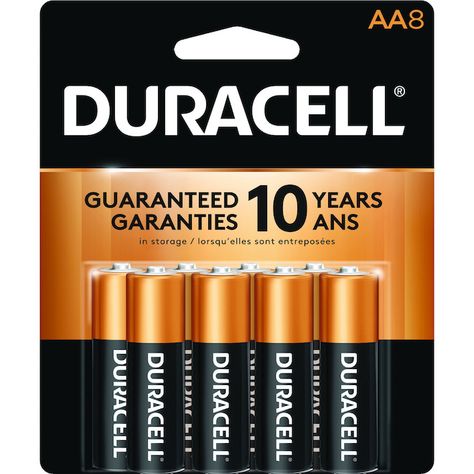 Pack of 8 alkalines "Coppertop". | Duracell Pack of 8 AA batteries MN1500B8Z Duracell | Pack Of 8 Aa Batteries | Rona Duracell Battery, Trail Cameras, Marine Electronics, Aaa Batteries, Wireless Mouse, Aa Batteries, Battery Pack, Radios, Halloween Shopping