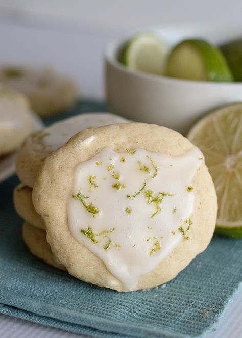 Lime Sugar Cookies, Recipe Using Lemons, Key Lime Cookies, Key Lime Desserts, Recipes Easy Quick, Chicken Recipes Easy Quick, Chicken Recipes Easy, Lime Cookies, Lime Desserts