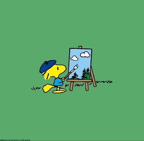 Rm Funny, Art Advocacy, Painting Items, Snoopy Und Woodstock, Peanut Gang, Woodstock Snoopy, Woodstock Peanuts, Peanuts Comic Strip, Good Day Sunshine