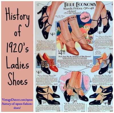 Learn the history of women's 1920s shoes and then get ideas of where to buy new shoes or make your own shoes, and dance your way into the roaring twenties. 1920s Shoe, 1920s Womens Shoes, Roaring 20s Shoes, 1920s History, Shoe History, Vintage Dancer, 20s Shoes, Look Gatsby, Radium Girls