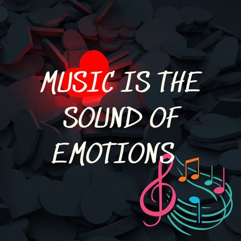 Music Is The Sound Of Emotions - Inspirational music quote about how music can evoke a range of emotions and reflect our feelings. #music #emotions #musictheme #musicthemed #musicquote #musicquotes #musicart #musicaesthetic #musicquotesdeep #musicquotesinspirational #emotional #emotionalquote #musicemotionsquote #musiclover #musiclovers #musicandemotionsquotes #quotesaboutmusicandemotions Quote About Music, Music And Emotions, Music Themed Rooms, Music Quotes Deep, Music To My Ears, Inspirational Music Quotes, Music Quote, Themed Rooms, Musical Theme