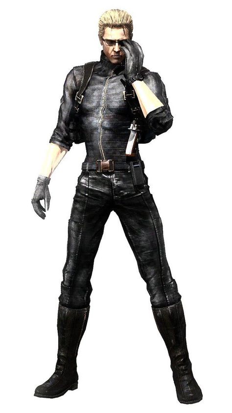 Albert Wesker Resident Evil Albert Wesker, Adjusting Glasses, Resident Evil Wesker, Evil Games, Systems Art, Albert Wesker, Capcom Art, The Evil Within, Modern Fantasy