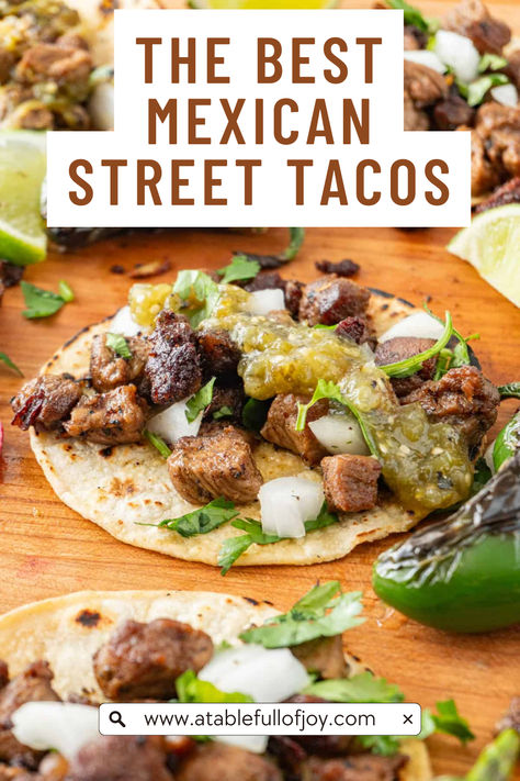 Mexican street tacos Street Tacos At Home, Authentic Street Tacos, Authentic Carne Asada Recipe, Authentic Carne Asada, Carne Asada Street Tacos, Asada Street Tacos, Mexican Street Tacos, Carne Asada Recipe, Street Taco Recipe