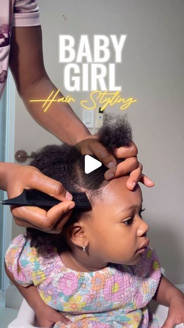 Braided Hairstyles For Infants, Toddler Styles Black Girls Natural Hair, Styling 4b Natural Hair, Toddler Quick Hairstyles Black, Toddler Braiding Hairstyles Girl, Hairstyles For Lil Black Girls Kids, Natural Braids No Weave, Preteen Natural Hairstyles Black Hair, Barrette Hairstyles Kids Black