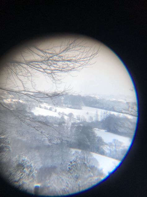 Photo taken of Sussex UK today (phone looking through binocular lense) looks like a frozen planet Looking Through Binoculars, Frozen Planet, Inktober 2024, Binoculars, Airplane View, Planets, Frozen, Doodles, London