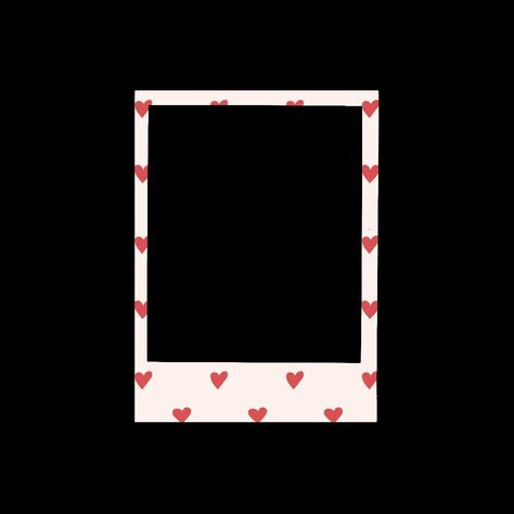 Love Heart Photo Wall, Poloroid Pictures Templates, Polariod Board Template, Instagram Frame Template Aesthetic, Frame Template Aesthetic, Photo Strip Template, Heart Photo Walls, Wallpaper Birthday, Insta Story Template