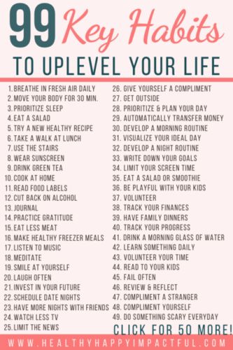 Habits To Change Your Life, List Of Habits, Habits To Change, Tiny Habit, Life Changing Habits, Habits Of Successful People, Changing Habits, Healthy Routine, Daily Routines