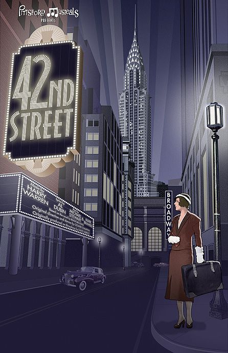 42nd Street Musical, Maggie Jones, Musical Posters, Street Poster, Class Poster, Dance Program, Musical Theatre Broadway, Dream Aesthetic, 42nd Street