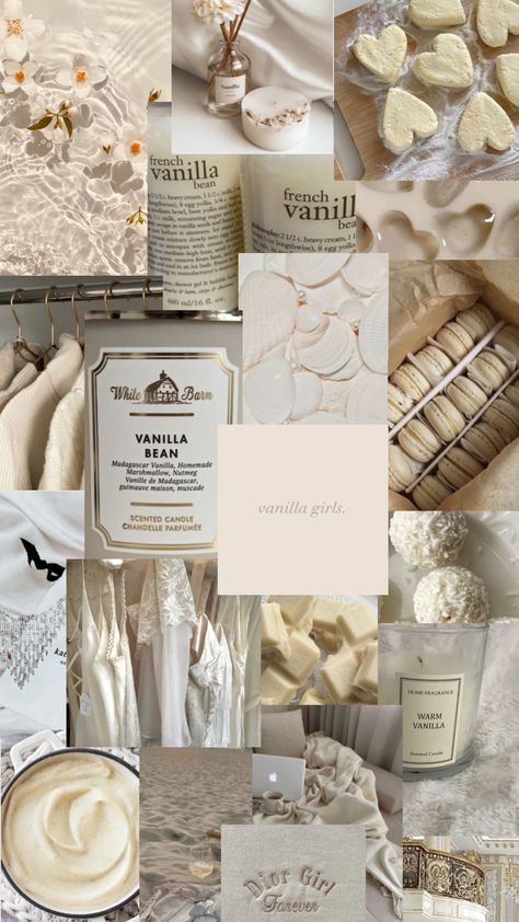 Vanilla aesthetic wallpaper, beige aesthetic, vanilla collage, clean girl aesthetic #vanillagirl #vanilla #vanillagirlaesthetic #vanillagirlasthetic #beige #beigeaesthetic #cleangirlaesthetic #whiteaesthetic Vanilla Aesthetic Wallpaper, Vanilla Wallpaper Aesthetic, Vanilla Wallpaper, Vanilla Aesthetic, Vision Board Wallpaper, Clean Girl Aesthetic, Vanilla Girl, Beige Aesthetic, French Vanilla