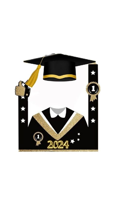 Graduation Photo Frame, Graduation Photo Booth, Class Of 2022 Graduation, Diy Graduation Gifts, School Board Decoration, Graduation Crafts, Graduation Backdrop, Kids Graduation, 2022 Graduation