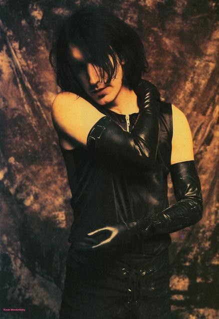 Oh dear lord, Trent Reznor Trent Reznor, Nine Inch, Nine Inch Nails, A Man, Gloves, Nails, Hair, Leather, Black