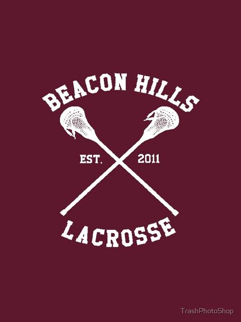 Beacon Hills Aesthetic, Lacrosse Teen Wolf, Teen Wolf Stickers, Teen Wolf Instagram, Sketchbook Sticker, Teen Wolf Aesthetic, Teen Wolf Lacrosse, Beacon Hills Lacrosse, Teen Wolf Poster