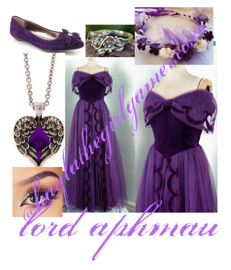 "minecraft dairies: lord aphmau" by kaylathegirlgamerxoxo ❤ liked on Polyvore featuring Alfani, NOVICA and claire's Aphmau Clothes, Minecraft Dairies, Aphmau Cosplay, Youtuber Outfits, Aphmau Minecraft, Aphmau My Street, Minecraft Outfits, Purple Prom Dresses, Aphmau Memes