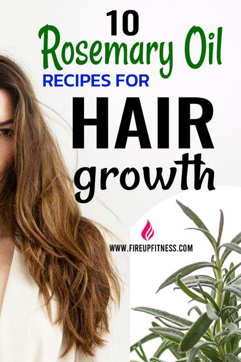 The Secret to Thicker Hair: 10 Rosemary Oil Recipes for Hair Growth How To Make Your Hair Grow Faster, How To Get Thicker Hair, Recipes For Hair Growth, Natural Hair Remedies, Thicker Healthier Hair, Natural Hair Growth Remedies, Hair Grow Faster, Hair Fall Solution, Hair Growth Foods