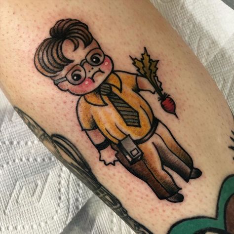 Dwight Schrute Tattoo, Dwight Tattoo, Dwight K Schrute, Dwight Schrute, Cool Art, Tattoos, On Instagram, Instagram