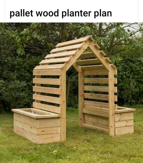 Outdoor Pallet Projects, Outdoor Pallet, Santa's Sleigh, Yoga Workouts, Yard Project, Pallet Garden, School Garden, Backyard Diy Projects, Room Challenge