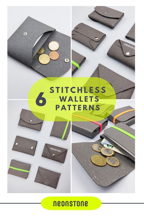 🌟 Discover the World of Leather Crafting 🌟 Dive into crafting with my easy-to-use seamless wallet patterns! Perfect for leatherwork beginners seeking simple yet stylish projects. Create stunning wallets without sewing. Unleash your creativity with 6 seamless designs. Craft wallets that reflect your flair! 🛍️🎨 #LeatherCrafting #SeamlessPatterns #stitchlessleatherpattern #leatherwalletpattern No Sew Leather Wallet, No Sew Leather Projects, Diy Leather Wallet Pattern, Pamplona Spain, Diy Leather Wallet, Sew Wallet, Leather Wallet Pattern, Leather Bag Pattern, Leather Crafting