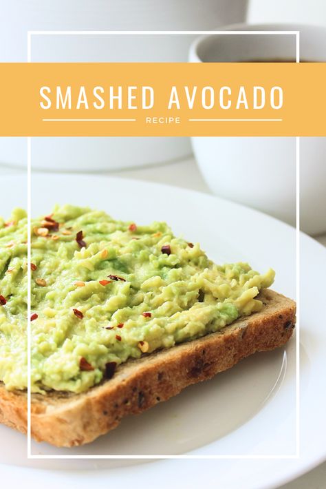 Smashed avocado on toast is one of my favourite things to eat for breakfast and it's super quick and easy to make! It's the ultimate lazy Sunday morning ... Things To Eat For Breakfast, Avocado On Toast, Recipes Avocado, Salad Avocado, Avocado Spread, Sweet Potato Toast, Avocado Toast Recipe, Smashed Avocado, Things To Eat