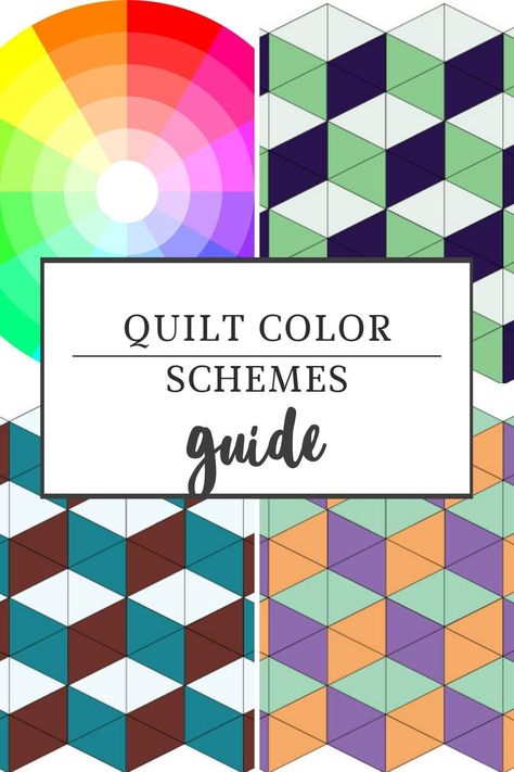 Learn how to pick fabrics for the perfect quilt color schemes everytime you make a new quilt. The tips in this guide will give you the confidence and the tools to make your dream quilt. Quilt Color Palette Colour Schemes, Color Palette For Quilts, Color Schemes For Quilts, Quilt Colour Schemes, Quilt Colors Combinations, Quilting Color Combinations, Color Combinations For Quilts, Quilting Color Schemes, Quilt Color Combinations