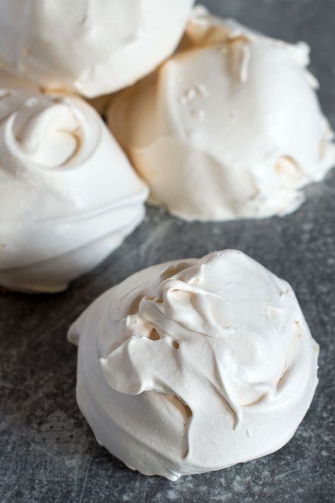 Meringues Recipe - Baking with Granny Baking With Granny, Meringues Recipe Easy, Mini Meringues Recipe, Simple Meringue Recipe, Yolk Recipes, Easy Meringue Recipe, Meringue Recipes, Meringues Recipe, Lemon Meringue Pie Easy