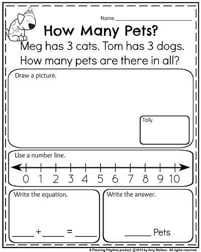 Numberline Activities Kindergarten, Kindergarten Math Sheets, January Kindergarten Worksheets, Kindergarten Math Problems, Word Problems Kindergarten, January Kindergarten, Summer Kindergarten, Subtraction Kindergarten, Addition Words