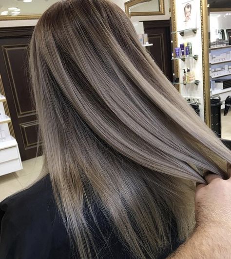 Dark ash blond with almost silver tones to take out the warmth of the light brown dark ash blond hair. Dark Ash Blonde, Ash Hair, Kadeřnické Trendy, Ash Brown Hair, Perfect Hair Color, Ash Hair Color, Ash Blonde Hair, Brown Hair Balayage, Brown Blonde Hair