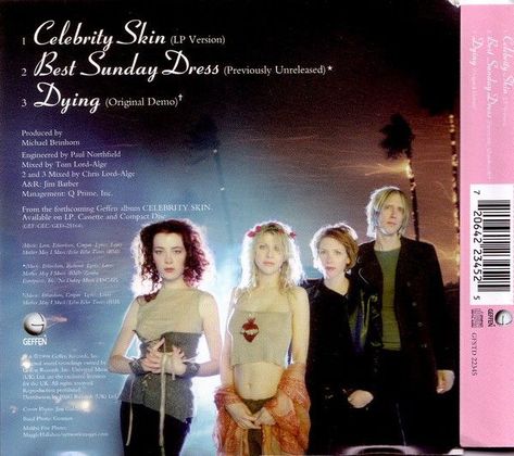 celebrity skin cd single back Hole Celebrity Skin, Celebrity Skin, Soul Jazz, Sunday Dress, Courtney Love, Vinyl Cd, Record Shop, House On The Rock, Synth Pop