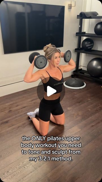 9,518 likes, 50 comments - justtcocoo on September 13, 2024: "— @justtcocoo Tone & strengthen your arms in a short amount of time - Who’s trying this one?! It’s so 🔥🔥🔥🔗 in bio to get started with my strength x pilates method. 

#compoundmovements #dumbbells #dumbbell #liftweights #fitnessmotivation #athomeworkouts #goals #pilates #pilateslovers #upperbodyworkout #armworkout #armworkoutsforwomen #upperbody". Whitney Simmons Dumbbell Workout, Pilates Workout With Dumbbells, Squats With Dumbbells Women, Arm Toning Workout Women, 20 Min Arm Workout Women, Arm Definition Workout, Full Body Gym Machine Workout, Low Weight Arm Workout, Pilates Arm Exercises