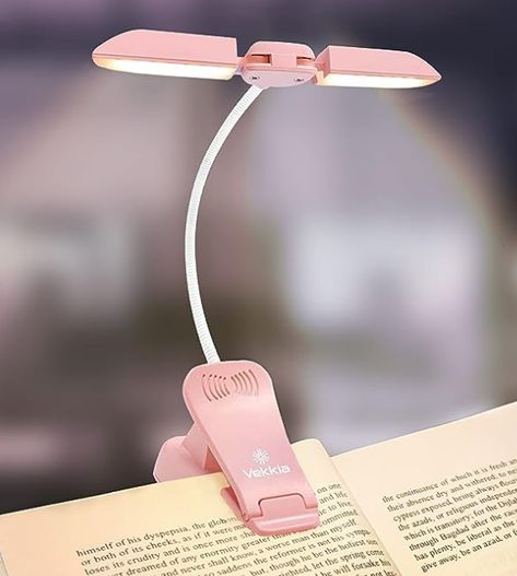 Book Light Clip, Reading At Night, Book Lamp, Led Reading Light, Umbrella Lights, Book Light, Light Clips, Pillar Lights, Outdoor Pendant Lights