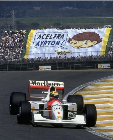 Senna Aesthetic, Aryton Senna, Indy Car Racing, Mclaren Cars, Ferrari F1, Indy Cars, Moto Gp, Iconic Photos, Cool Cartoons