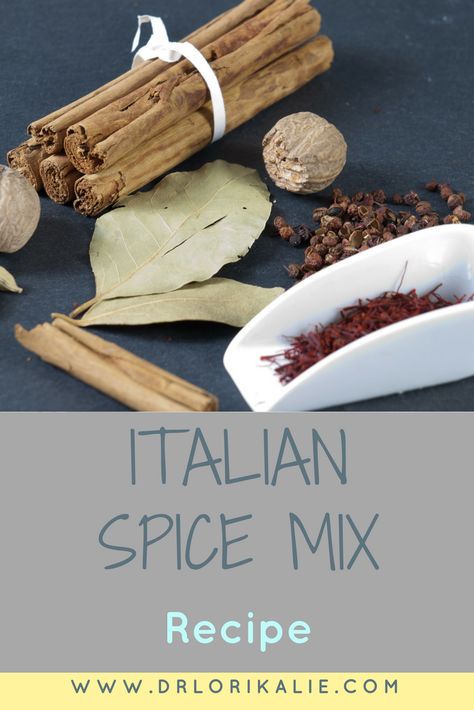 Italian Spice Blend Italian Spice Mix Recipe, Italian Spice, Spice Mix Recipes, Italian Spices, Adrenal Fatigue, Spice Blends, Spice Mixes, Autoimmune Disease, Italian Restaurant