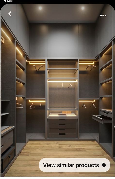 Automotive Office, Dold Dörr, Dressing Room Closet, Dream Closet Design, Walk In Closet Design, Closet Design Layout, Luxury Closets Design, Closet Renovation, Wardrobe Interior Design