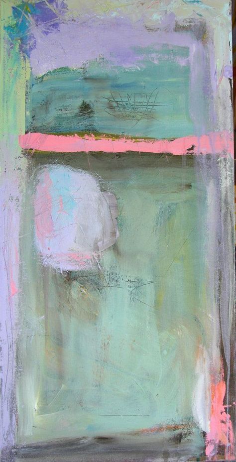 pastel Fine Art Painting Acrylic, Konst Designs, Aqua Art, Soyut Sanat Tabloları, Hur Man Målar, Pink Acrylic, Acrylic Canvas, Art Painting Acrylic, Etsy Art