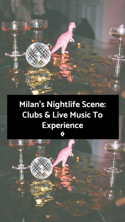 Milano Nightlife, Milan Nightlife, Milan Travel, Midnight Club, Italy Summer, Dance Club, Best Club, Music Venue, Best Dance