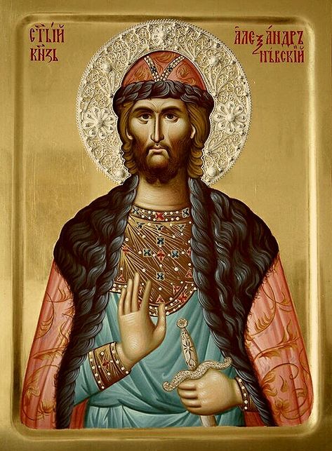 St.Alexander Nevsky Alexander Nevsky, Eastern Orthodox Church, Christian History, Russian Icons, Russian Orthodox, Eastern Orthodox, Byzantine Art, Byzantine Icons, Orthodox Church