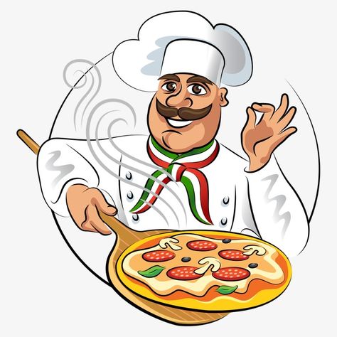 Vector Kitchen, Chef Cartoon, Good Character Traits, Pizza Sign, Cooking Png, Cartoon Chef, Hat Clipart, Chef Logo, Pizza Chef