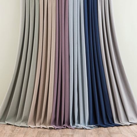 Libra Washable Blackout Pencil Pleat Curtains Sage Curtains, Natural Curtains, Pencil Pleat Curtains, Pleat Curtains, Herringbone Design, Curtain Sizes, Blue Curtains, Grey Curtains, Pleated Curtains