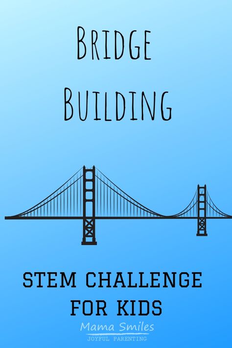 Bridge building #STEMforkids challenge: design a bridge that can hold a can of food. #STEMafted #STEMforKids #edchat Bridge Stem Challenge, Stem Bridges, Simple Stem Activities, Engineering Challenges, Grade 3 Science, Steam Kids, Building Challenge, Fun Stem Activities, Grade Three