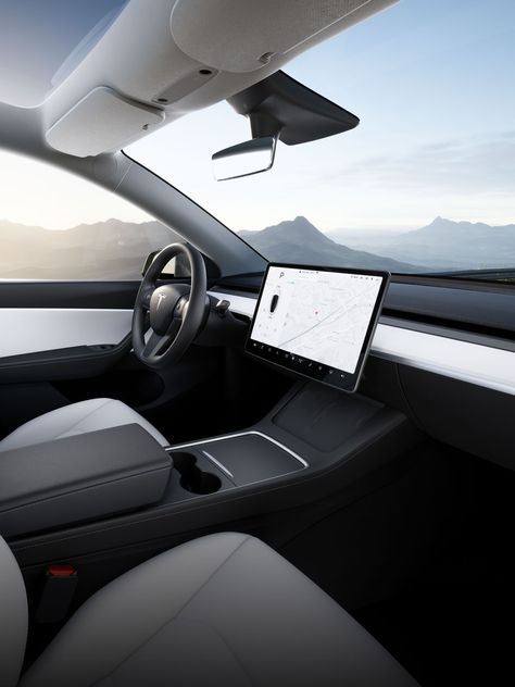 Model Y Tesla, Tesla Suv, Tesla Car Models, Tesla Interior, Car Title, Luxury Car Interior, Mid Size Suv, Tesla Car, Tesla Model Y